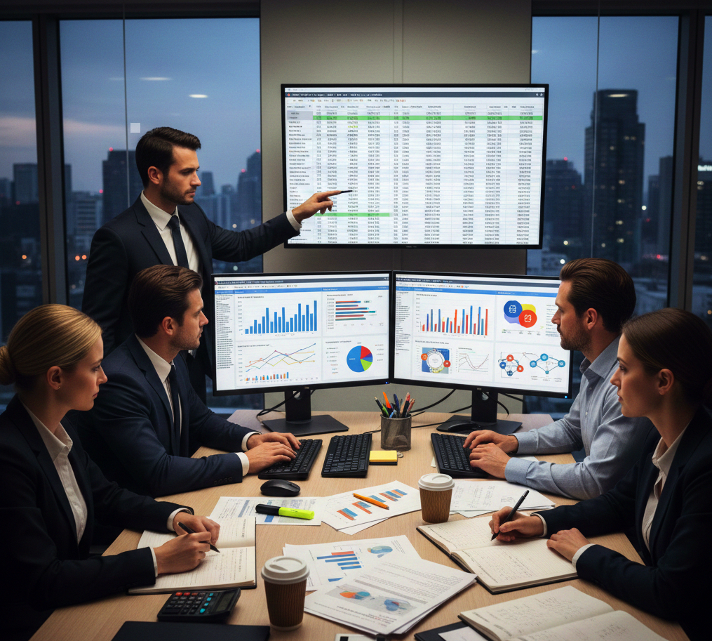 Team planning next steps for desarrollo de CJM y estrategia de producto para plataformas B2B